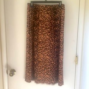Zara Leopard Print Skirt